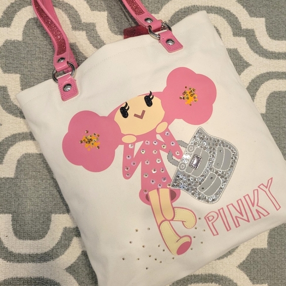 COACH PINKY トートバッグ POPPY RARE COACH LTD Ed Poppy Pinky Chan